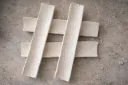 Bandeja Petit Fours Textura Reptil 30cmx6cm 6 Unidades