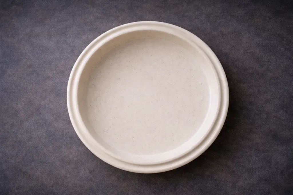 [PEM2626] Special Marble Plate 18.5cm - Maïa Ceramics