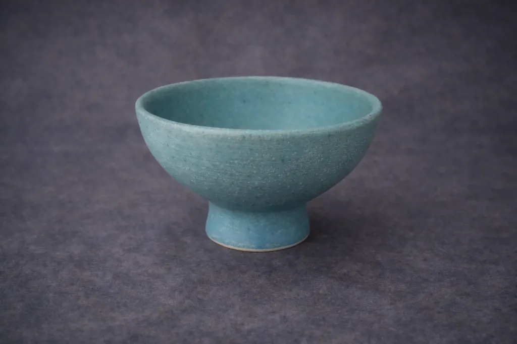 [CEA2627] Copa Especial Azul Gris 9cm X 6 cm - Maïa Cerámica