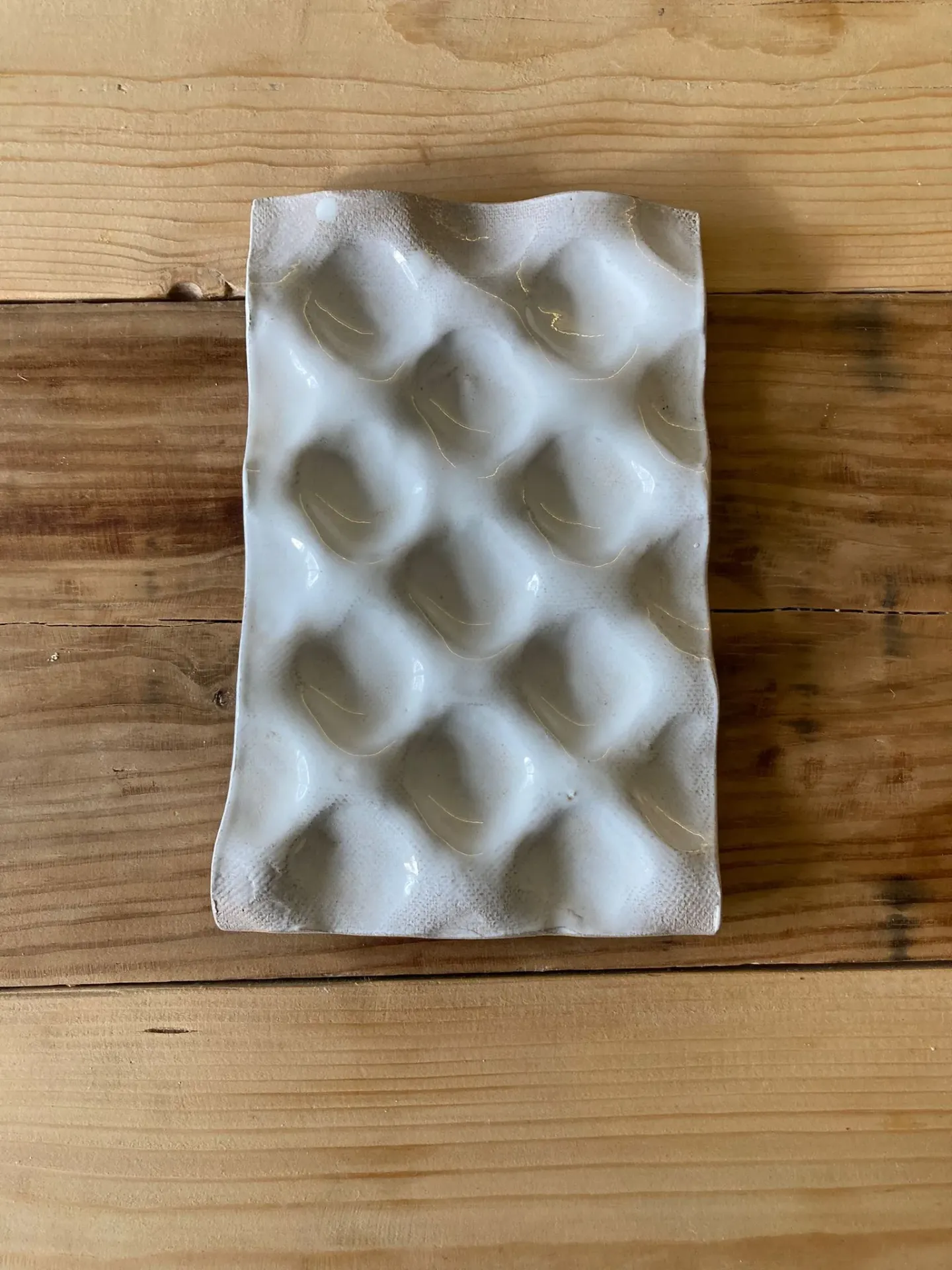 [HUE2632] Huevera 3 Unidades. Maïa Cerámica