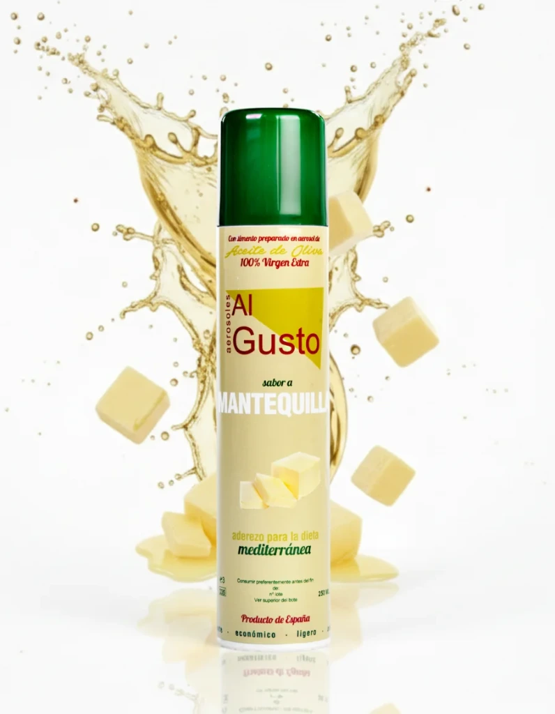 Extra Virgin Olive Oil Butter Flavour (Aerosol) 250 ml.