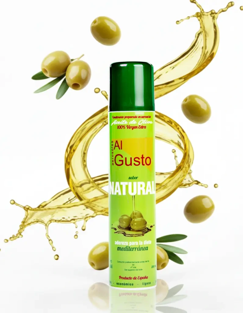 Extra Virgin Olive Oil Natural Flavour (Aerosol) 250 ml.
