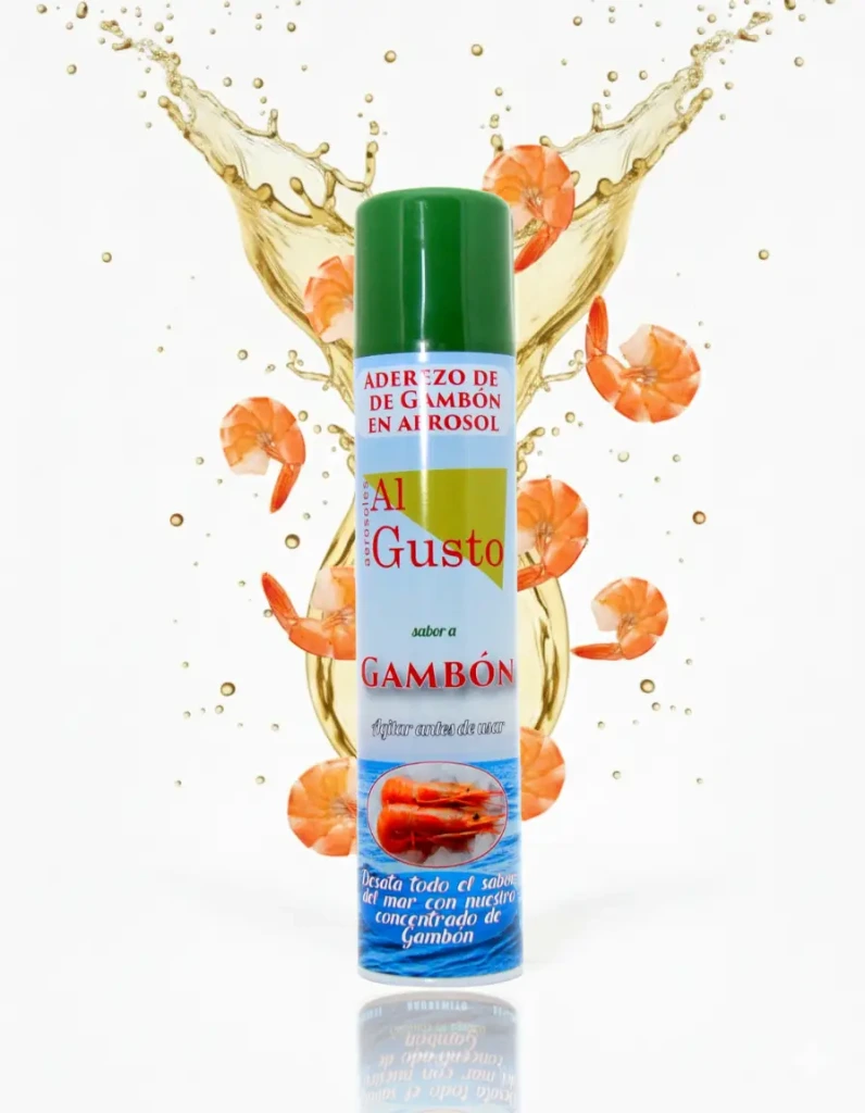 Extra Virgin Olive Oil Prawn Dressing Flavour (Aerosol) 250 ml.