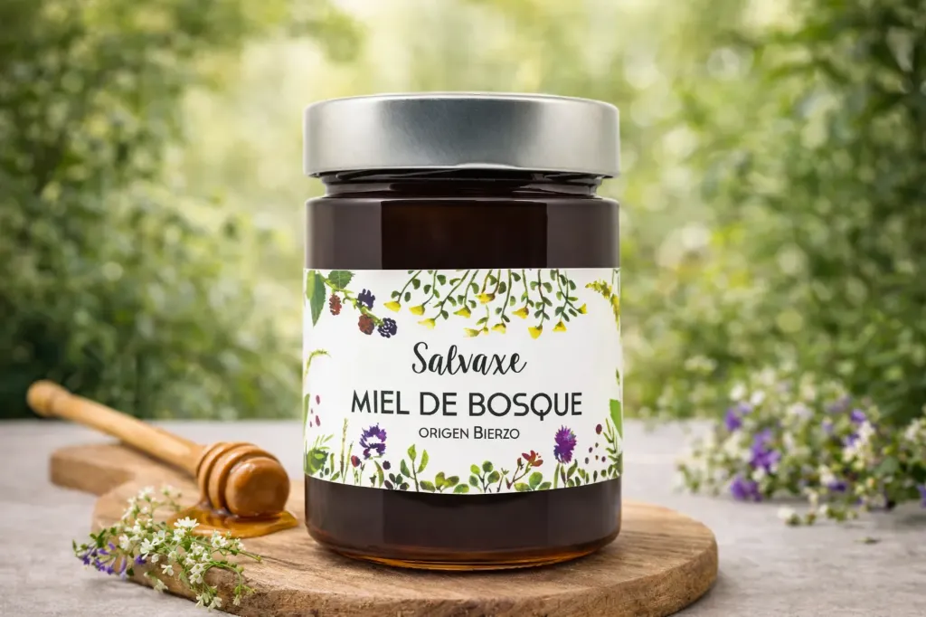 Wild Forest Honey Organic 485 g.