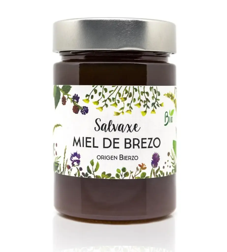 [CN500021] Organic heather wild honey 800 g.