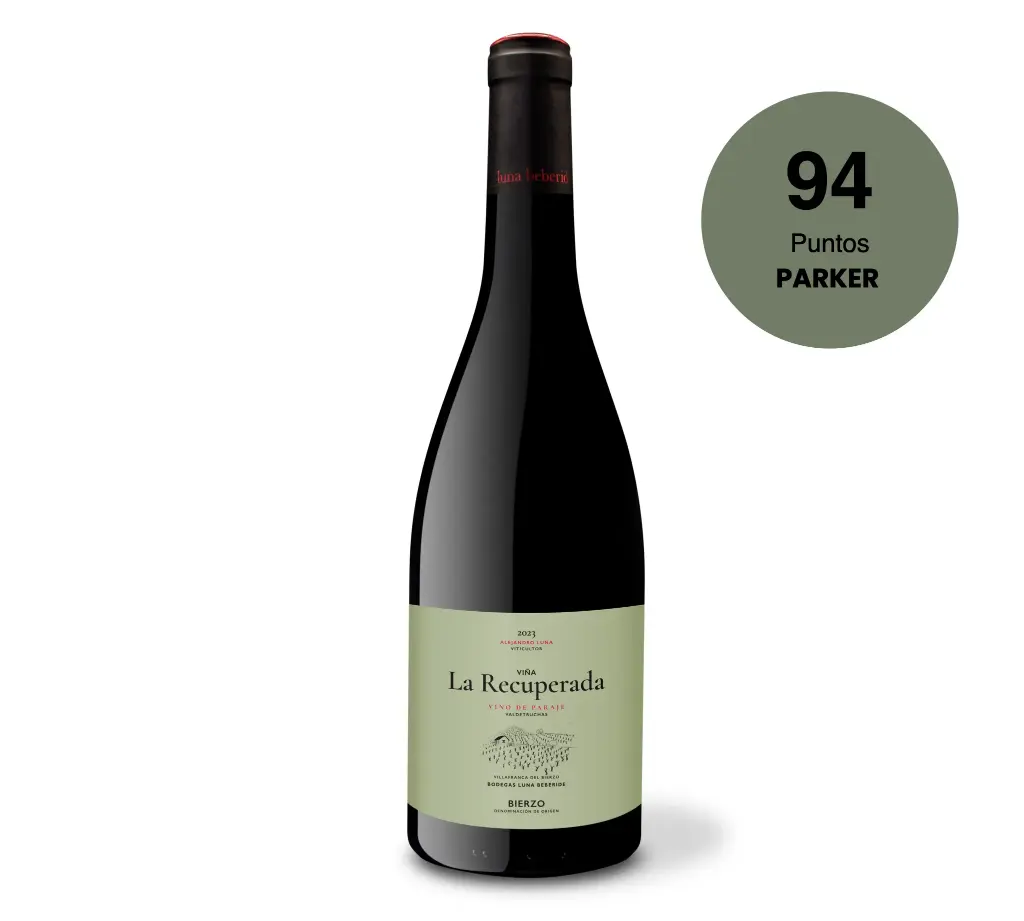 Mencía wine Viña "La Recuperada" Luna Beberide 750 ml.