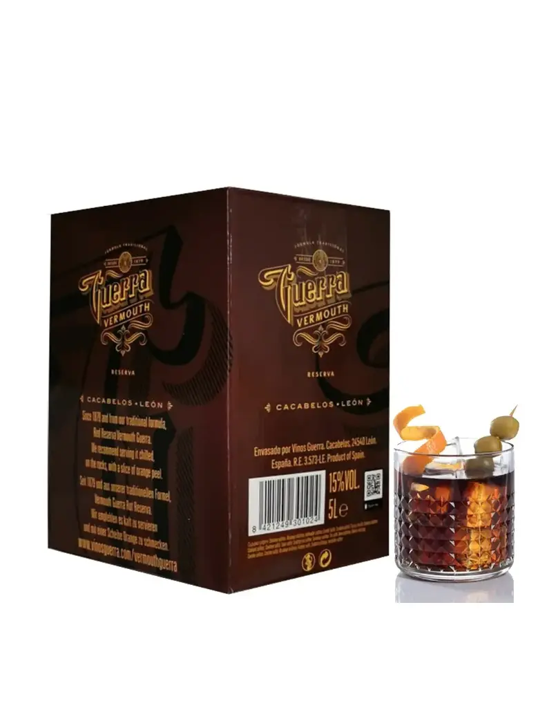 Bag In Box Vermouth Guerra Reserva Rojo (5 Litros)