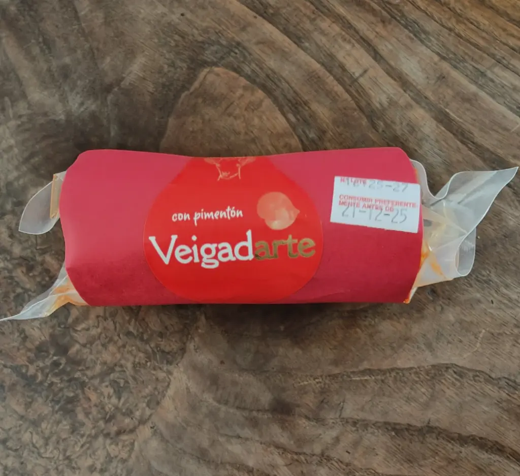 Queso cabra Veigadarte Pimentón 200 Gr.