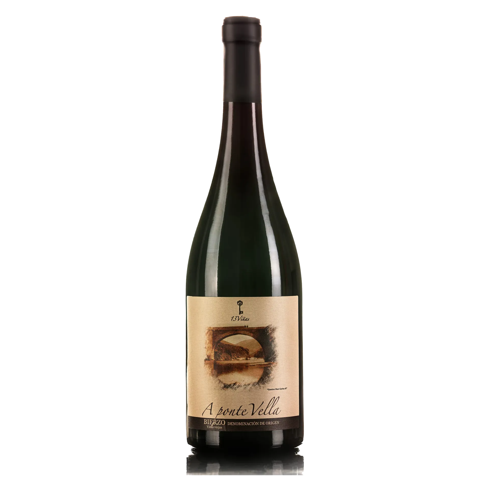 A Ponte Vella Reserva 13 Viñas (D.O. Bierzo) wine.