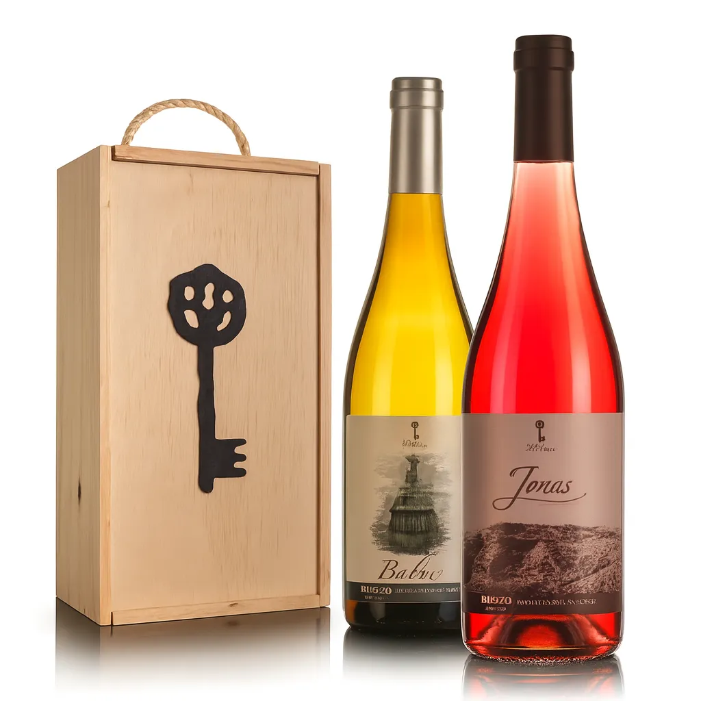 Wooden Box 1-Babu/1-Jonas (D.O. Bierzo)