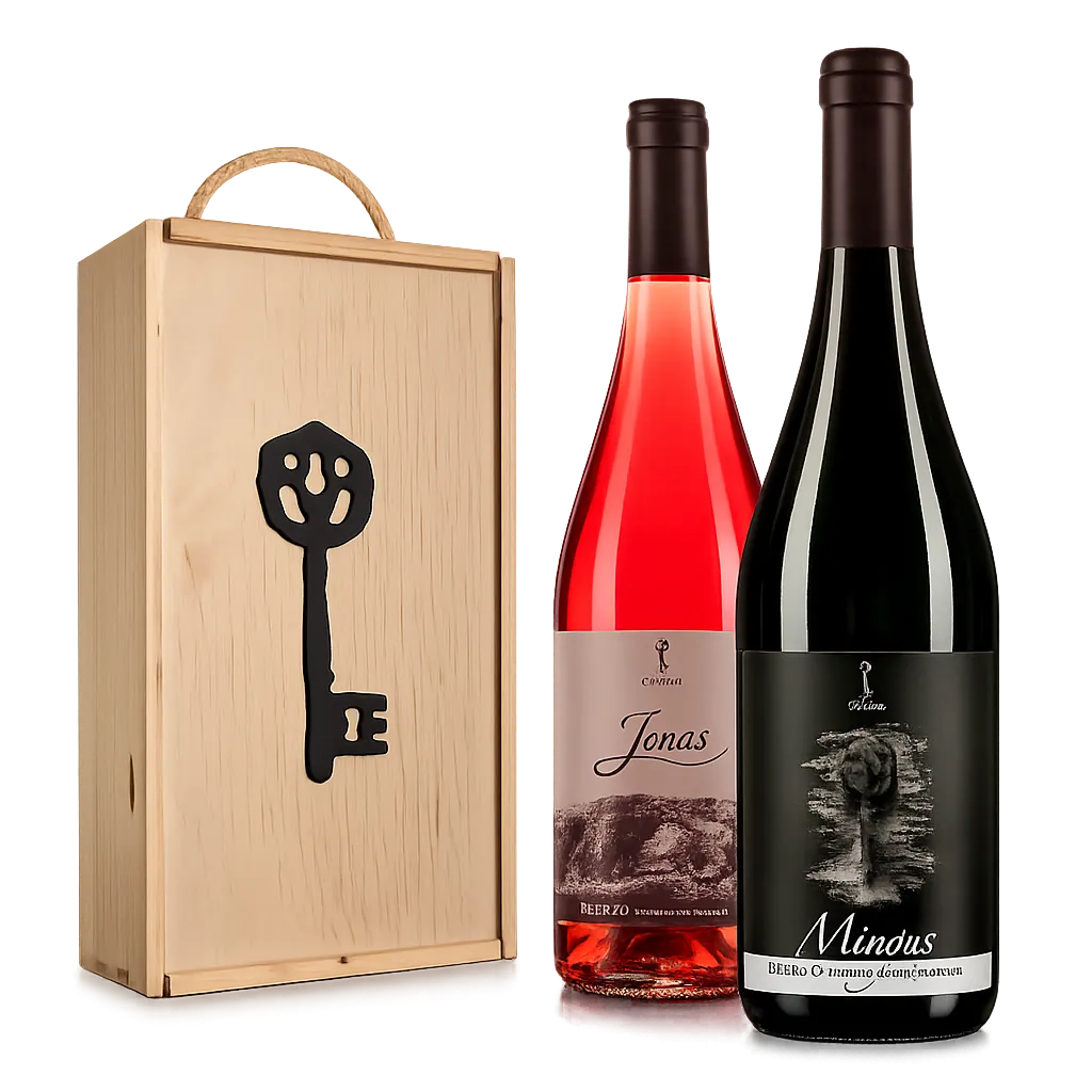 Wooden Box 1-Jonas/1-Mingus (D.O. Bierzo)