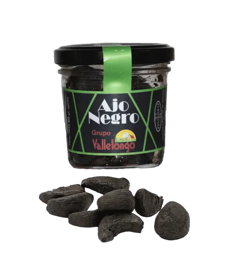 Ajo Negro Artesanal Vallelongo Premium (60 gr) | Pelado y Listo para Consumir