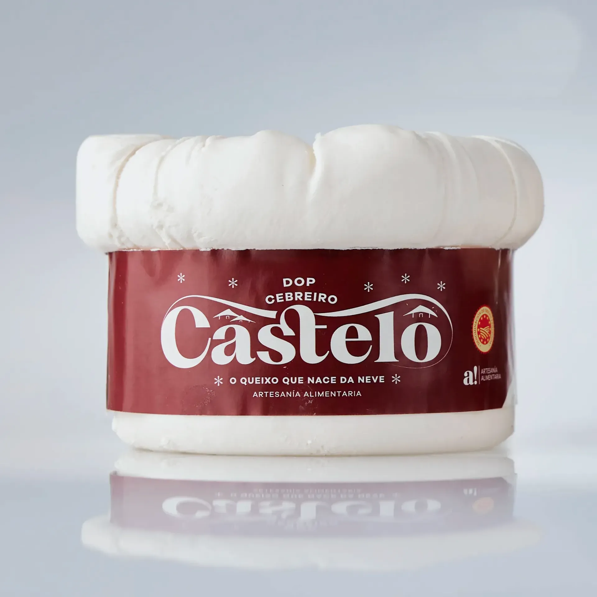 Queso Fresco D.O.P. Cebreiro 1kg - Quesería Castelo